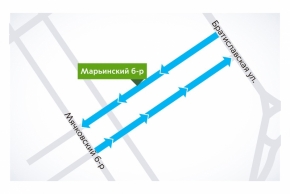 Участки Марьинского бульвара стали односторонними.