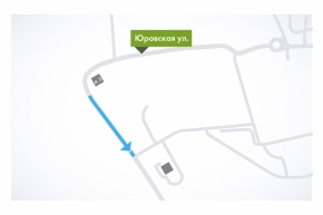 С 18 декабря участок Юровской улицы станет односторонним.