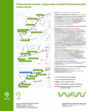 Для строительства Большой кольцевой линии метро будет ограничено движение в районах Красносельский, Сокольники и Преображенское.