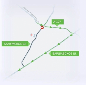 Движение по Калужскому шоссе в область в районе поселения Воронововское в ТиНАО перекрыто — выбирайте пути объезда.